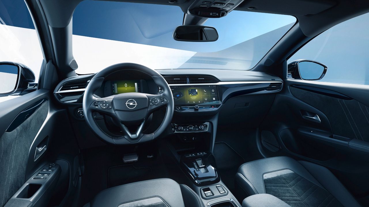 Opel Corsa po liftingu - wnętrze