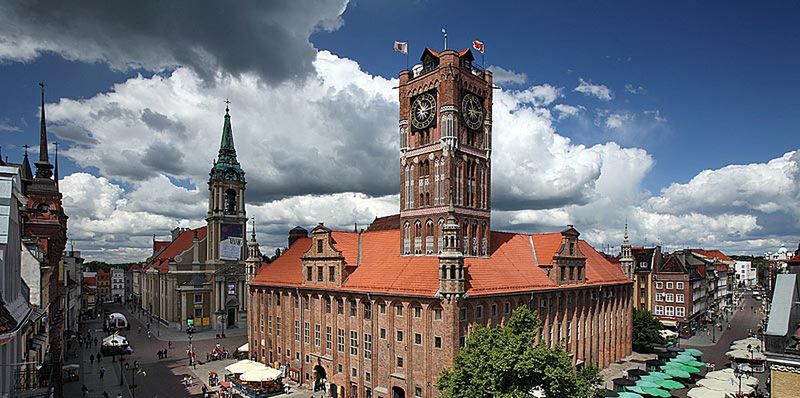 Toruński hejnał z wieży Ratusza Staromiejskiego obwieści początek mistrzostw