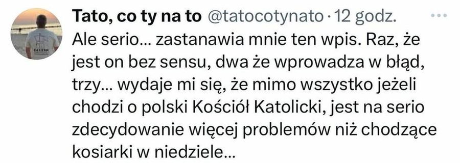 Ks. Daniel Wachowiak wywołał burzę w sieci