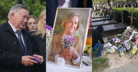 Pogrzeb Marii Zięby w "Na Wspólnej", czyli symboliczne pożegnanie Bożeny Dykiel. Łez wzruszenia było co niemiara: "POPŁAKAŁAM SIĘ"
