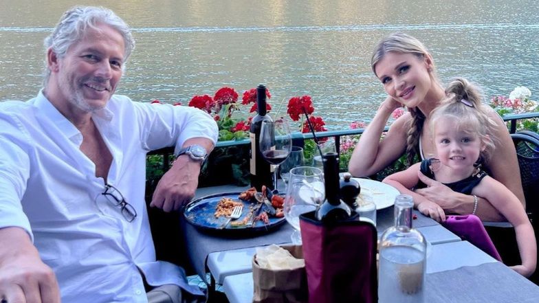 Joanna Krupa z rodziną