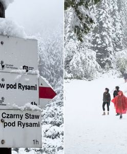 Zagrożenie lawinowe w górach. Nagrania z Tatr