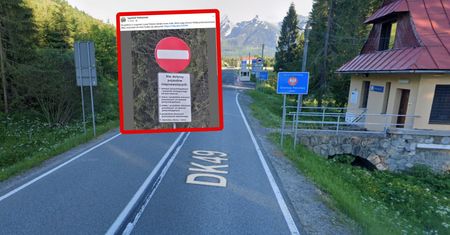 Stanęły na granicy Polski i Słowacji. "Kuriozum"