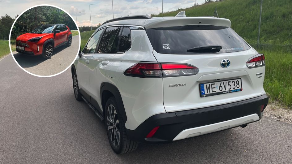 Toyota Yaris Cross to "napompowany" miejski hatchback. Corolla Cross łączy cechy Corolli i RAV4