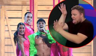 Eurowizja 2023. Estoński tłumacz języka migowego to hit! Zobaczcie go przy fińskim występie