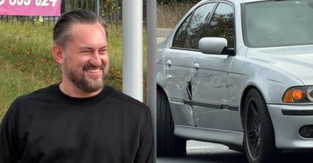 Marcin Prokop miał KOLIZJĘ. Auto ucierpiało, ale humor dopisywał
