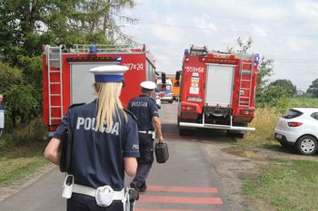 Inowrocław: Zderzenie dwóch samochodów. Kierowca zignorował znak "stop"
