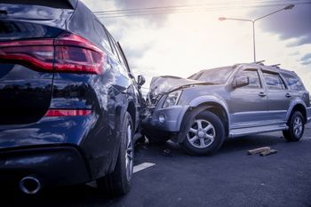 Wypadek na DK 46 pod Lublińcem. Zderzyły się cztery samochody