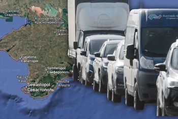 Kilometry kolejek po paliwo. Kryzys paliwowy ogarnia okupowany Krym
