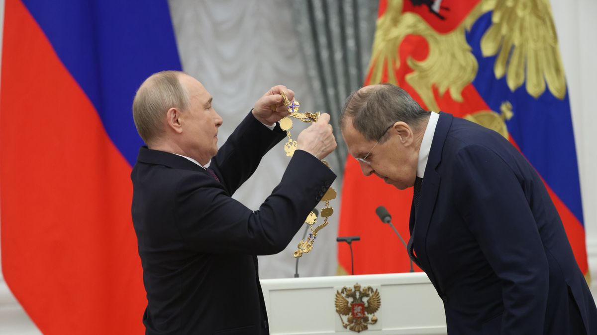 Siergiej Ławrow, minister spraw zagranicznych Federacji Rosyjsk 