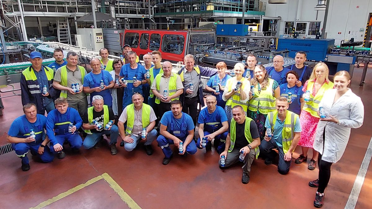 Pracownicy Browaru w Leżajsku