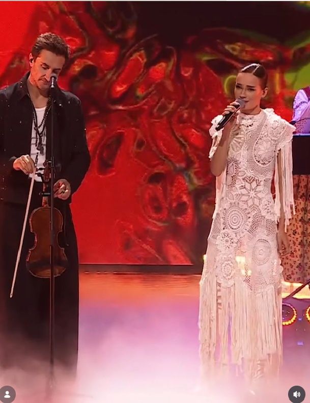 Natalia Szroeder na koncercie z Zakopower 