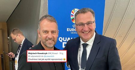 Cięta riposta na zdjęcie Michniewicza. Wpis robi furorę