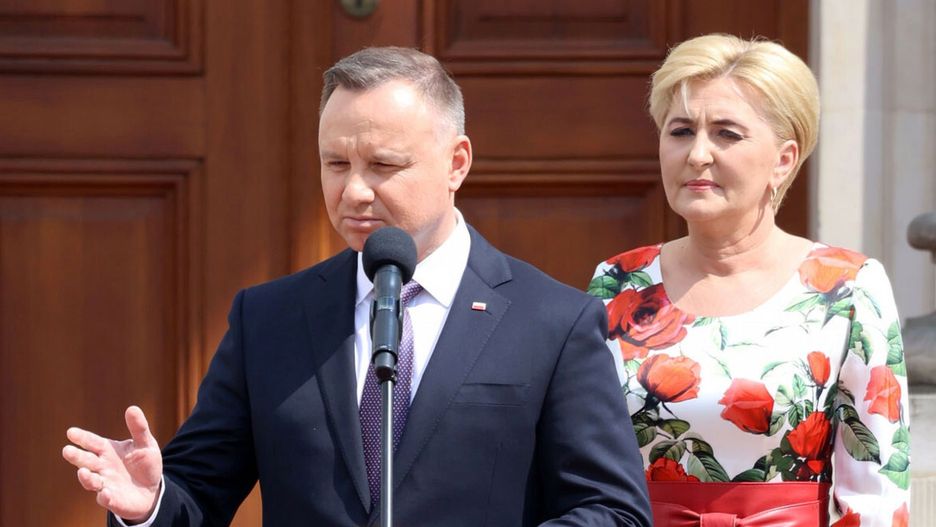 Prezydent Andrzej Duda i Agata Kornhauser-Duda