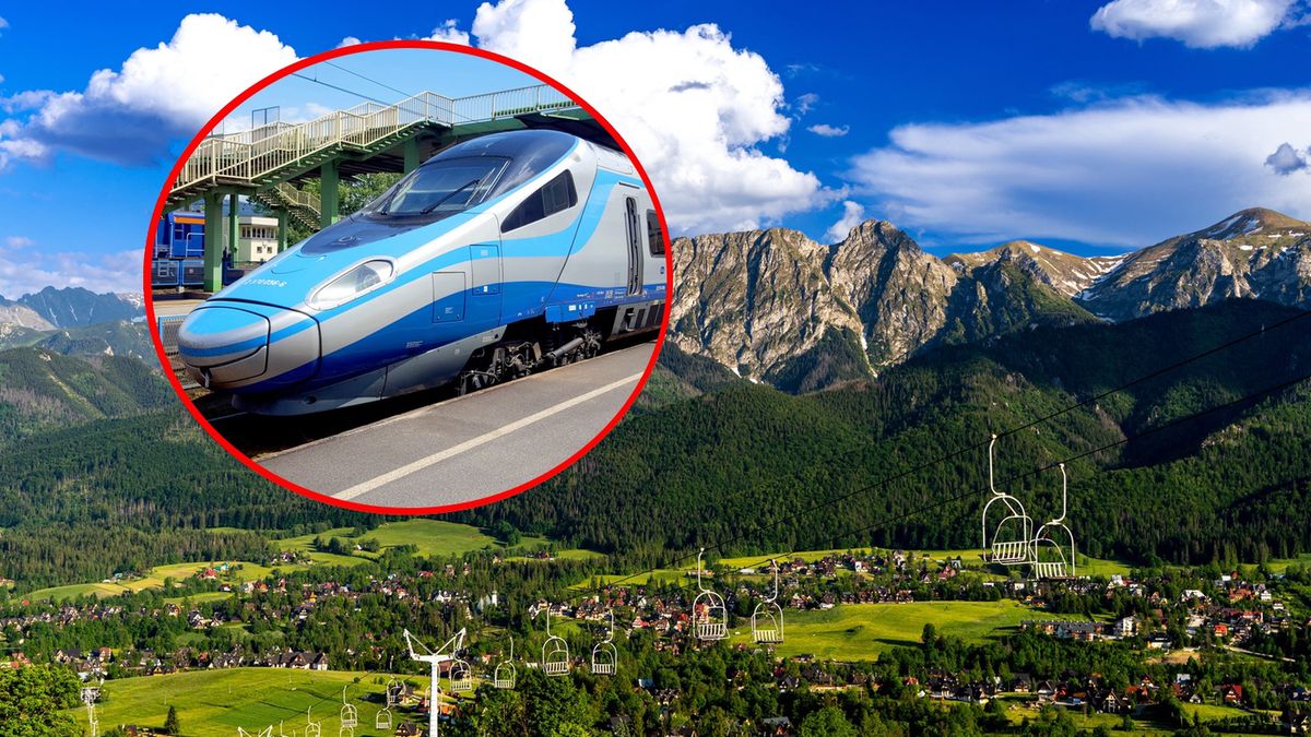 Pendolino pod Tatry dojedzie pierwszy raz w październiku