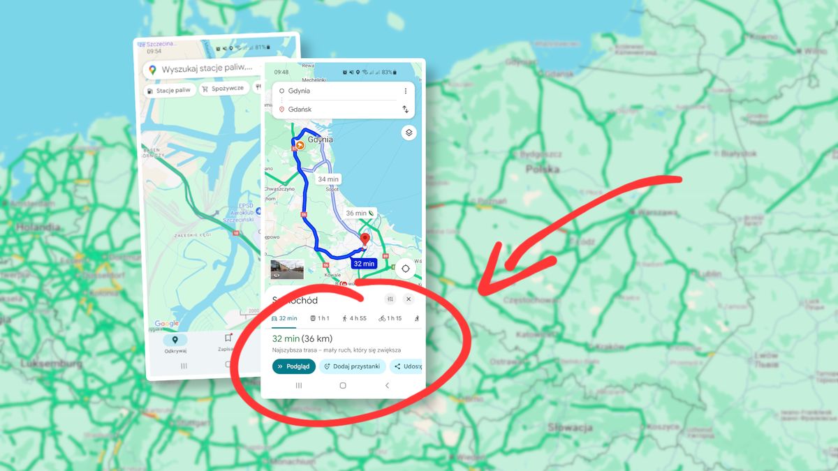 Nowe kolory w Google Maps