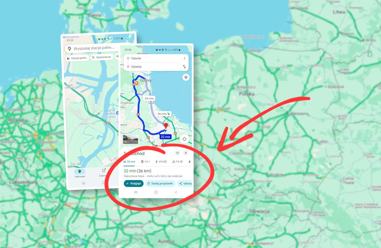 Nowe kolory w Google Maps