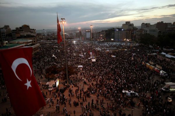 Nowa demonstracja na placu Taksim w Stambule