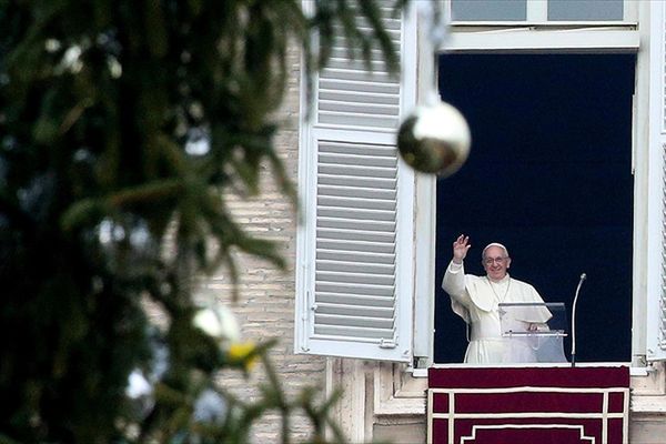 Pierwsze Boże Narodzenie papieża Franciszka