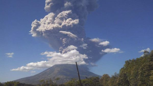 Wybuch wulkanu w Salwadorze