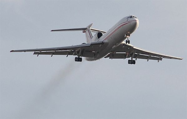 Badania Tu-154. Znów symbole materiałów wybuchowych