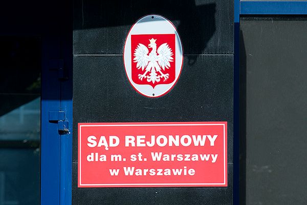 Alarm bombowy w sądach w Warszawie. "Był anonimowy telefon"