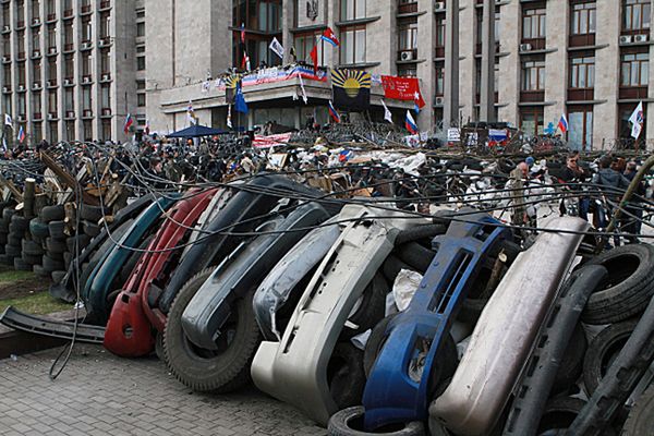 Mer Doniecka domaga się referendum