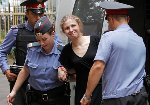 Maria Alochina z grupy Pussy Riot