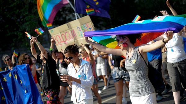 "Gay parade" w Budapeszcie