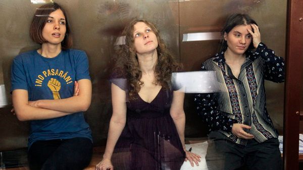 Członkinie zespołu Pussy Riot