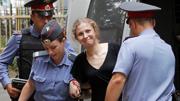Maria Alochina z grupy Pussy Riot