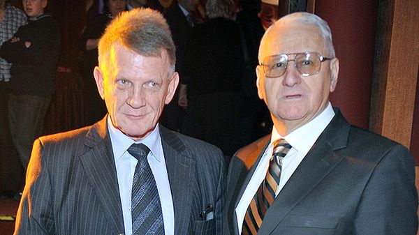 Krzysztof Szmagier i Bronisław Cieślak na zdjęciu z 2008 r.