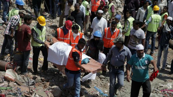 Większość ofiar to robotnicy