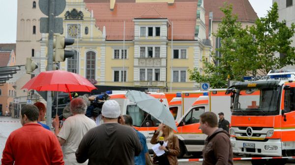 Ratusz w mieście Ingolstadt w Bawarii