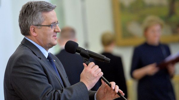 Prezydent Bronisław Komorowski
