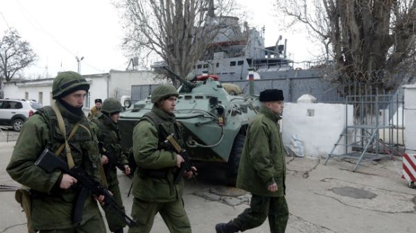 Żołnierze na Krymie