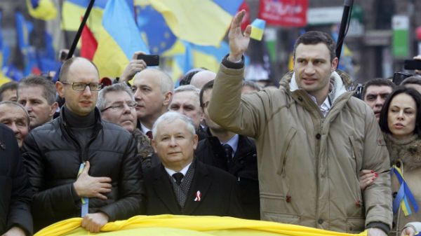 Jarosław Kaczyński w Kijowie