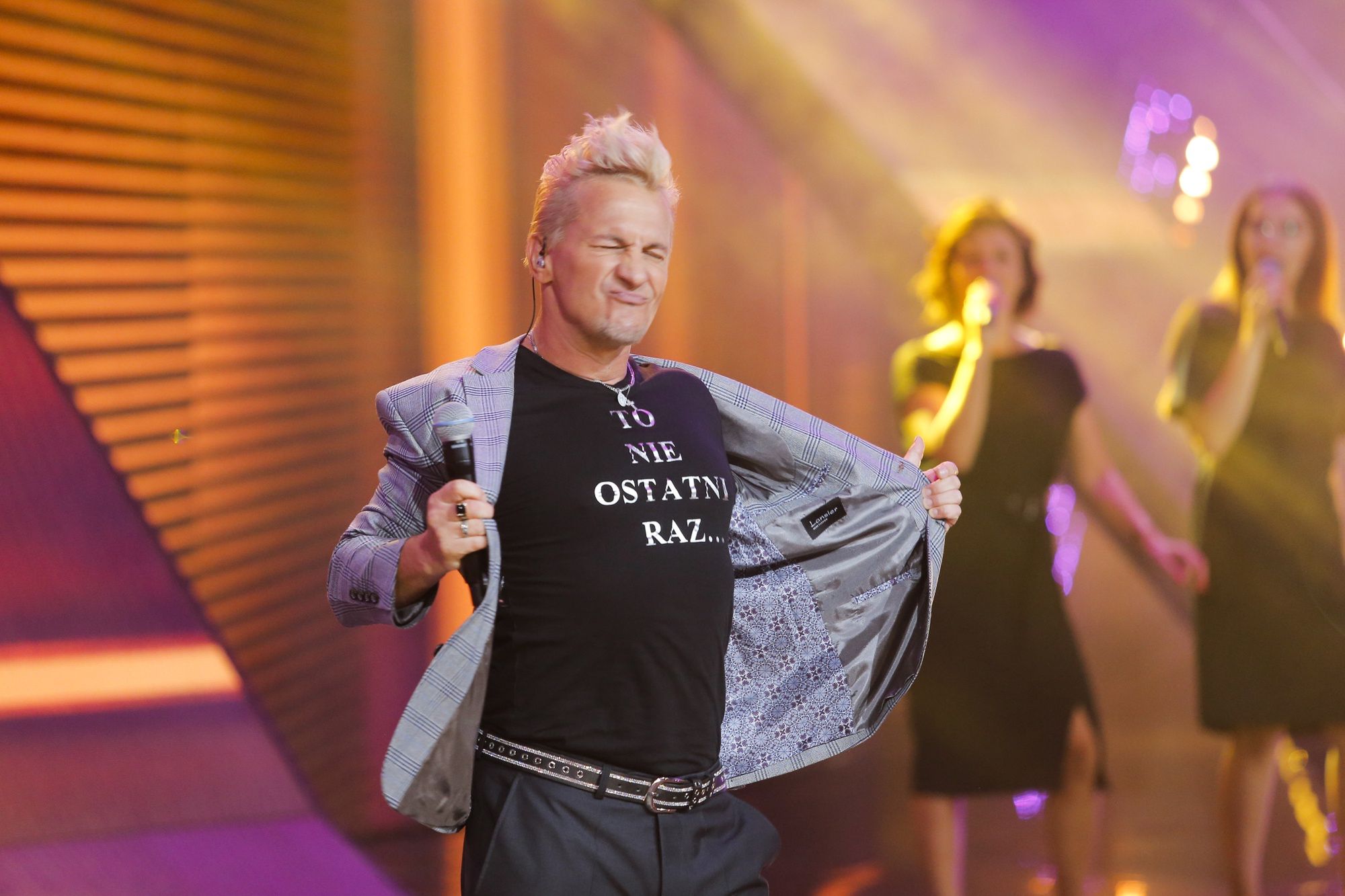 Grzegorz Markocki na Krajowym Festiwalu Polskiej Piosenki w Opolu