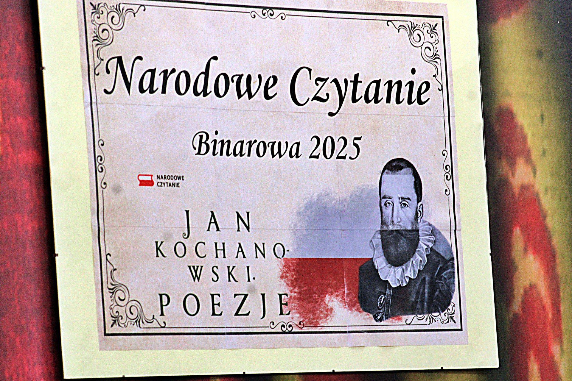 Binarowa czyta Kochanowskiego