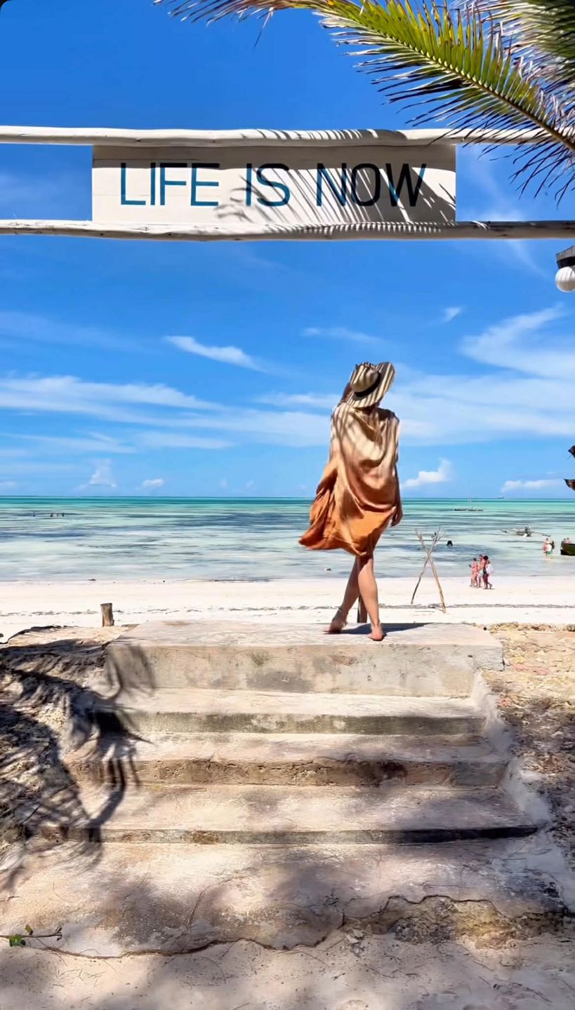 Eliza Trybała na Zanzibarze