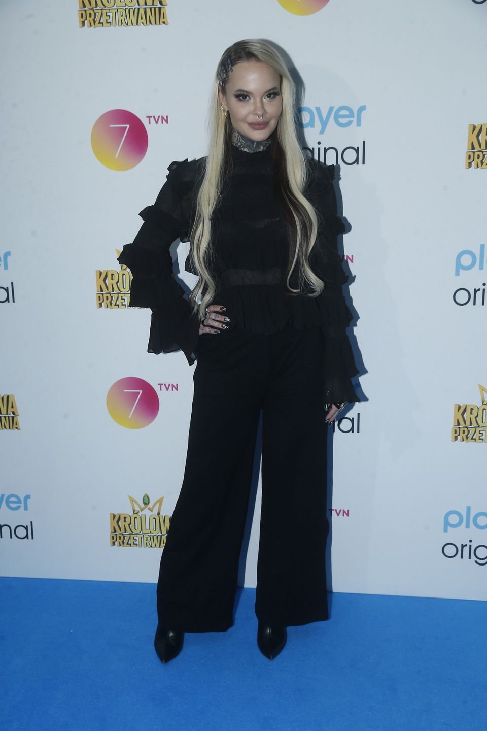 Celebrytki na premierze programu "Królowa przetrwania"