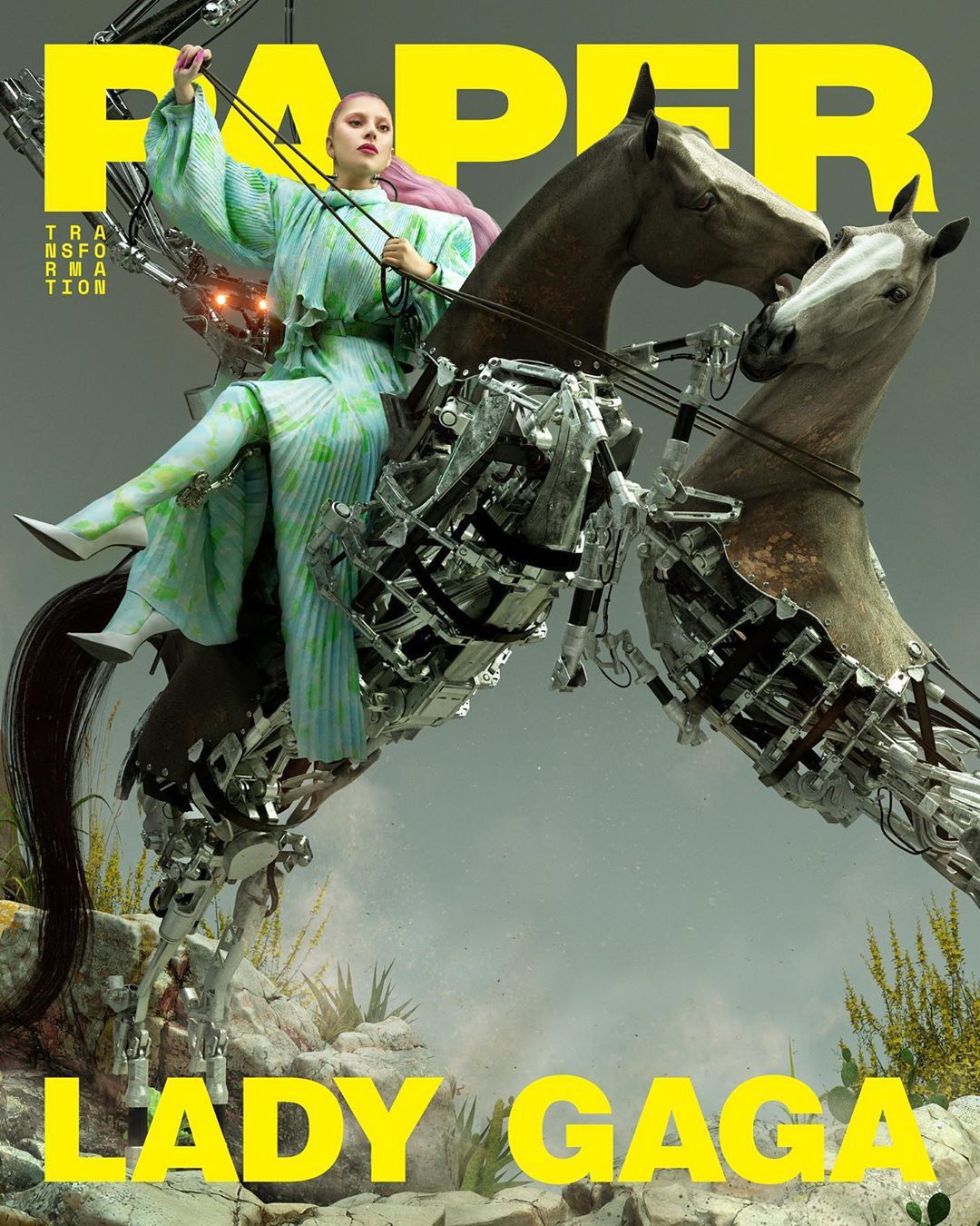 Lady Gaga dla Paper Magazine