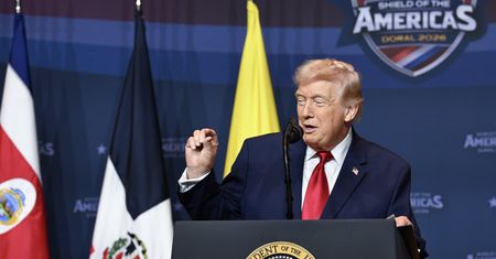 "Aaa, aaa". Kuriozalne wystąpienie Donalda Trumpa