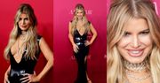 Jessica Simpson hipnotyzuje na evencie głębokim dekoltem i NOWĄ TWARZĄ