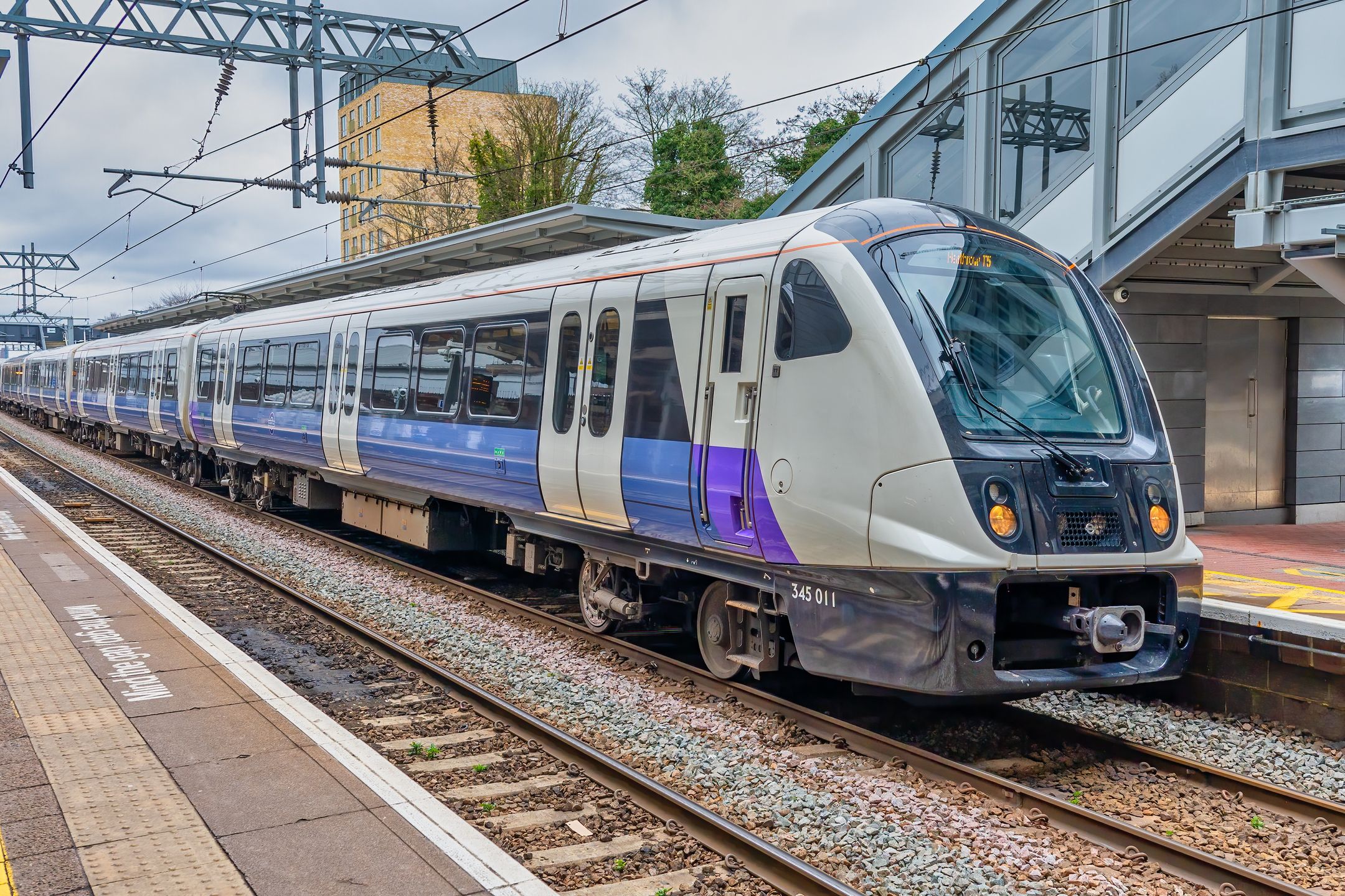Do zdarzenia doszło na trasie pociągu Elizabeth Line