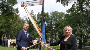 Skwer w Mątwach nosi oficjalnie nazwę  Pamięci Bitwy pod Mątwami w 1666 roku. Zdjęcia