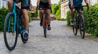 Mieszkańcy Srebrnej Góry rowerowo rozpoczęli wakacje
