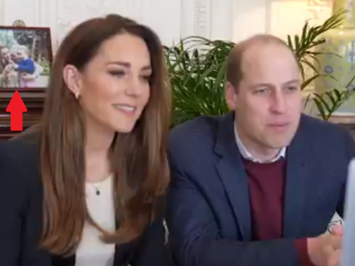 William i Kate weszli na Zoom. Internauci dostrzegli coś w tle