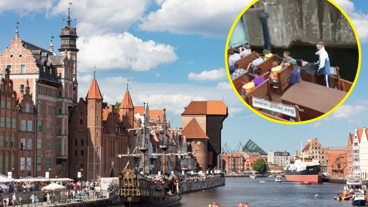 Zaskakujące sceny w Gdańsku