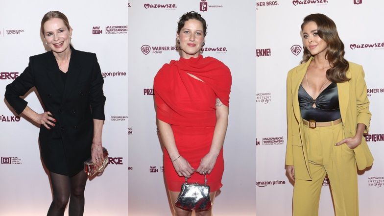 Gwiazdy na premierze filmu "Przepiękne!"